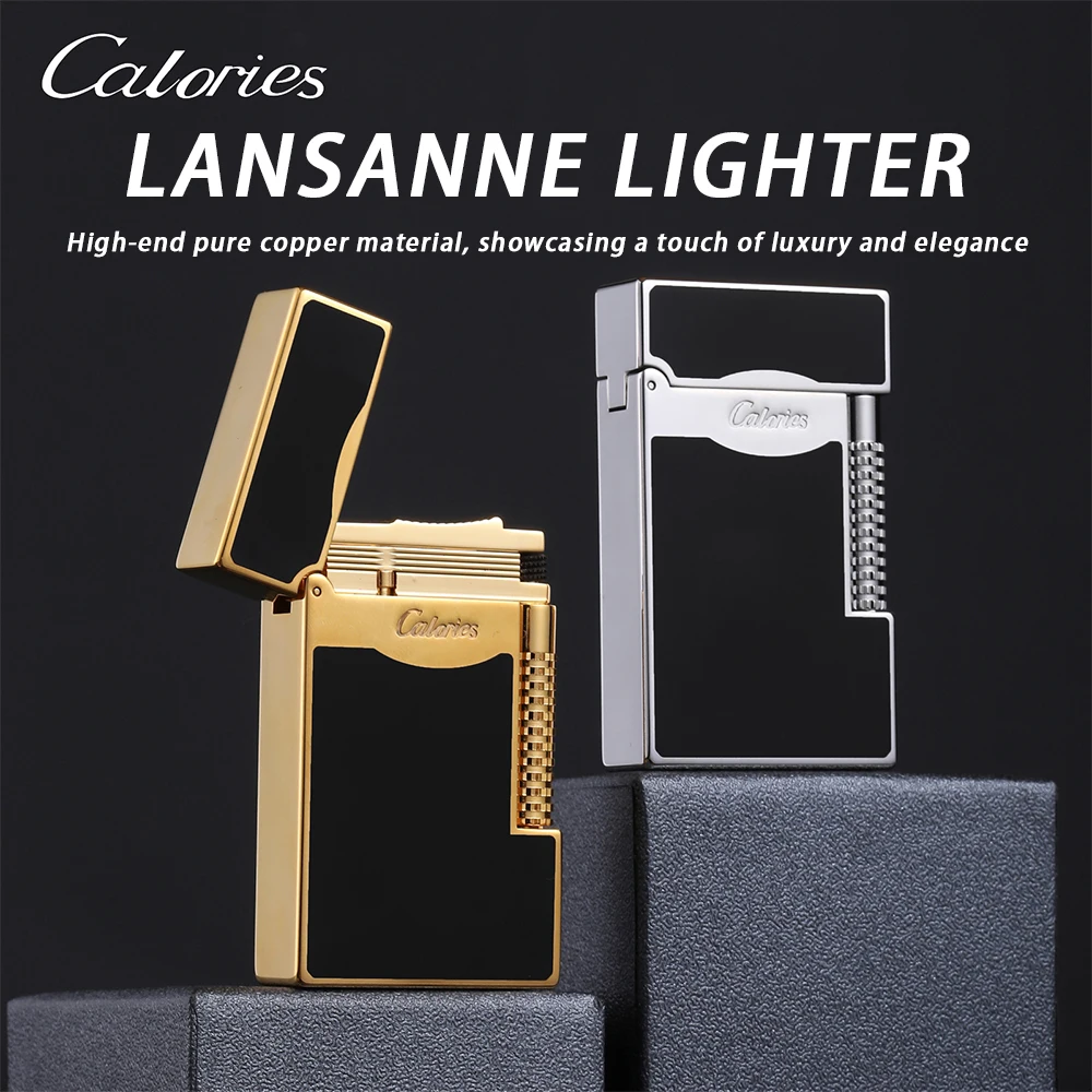 

1pc high-quality pure copper lighter, with a lacquered pure metal finish, making it the perfect birthday gift for your boyfriend