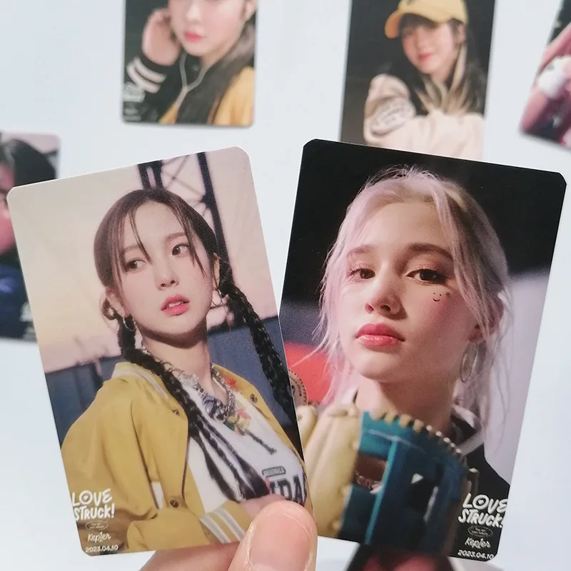 Kep1er-Mini Façades "LOVE iceUCK" Same Small Postcard, Fan Collection Card