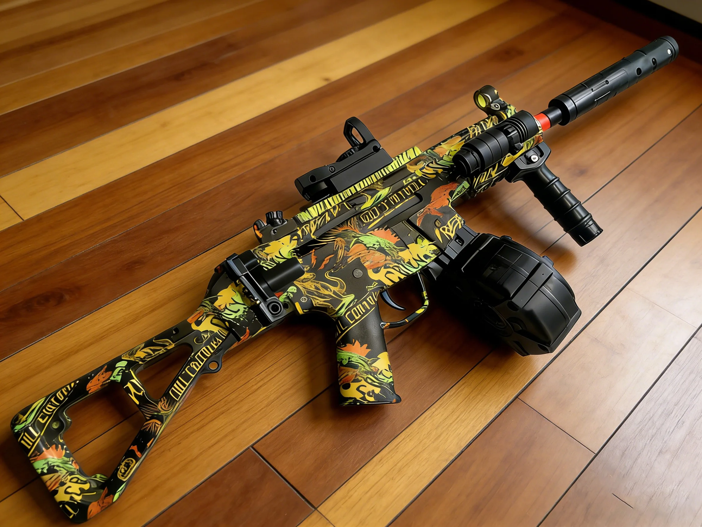 Najlepszy prezent dla dorosłych: MP5K Automatyczny EBB Gel Blaster - Szybki elektryczny pistolet na żel do walki zespołowej na świeżym powietrzu