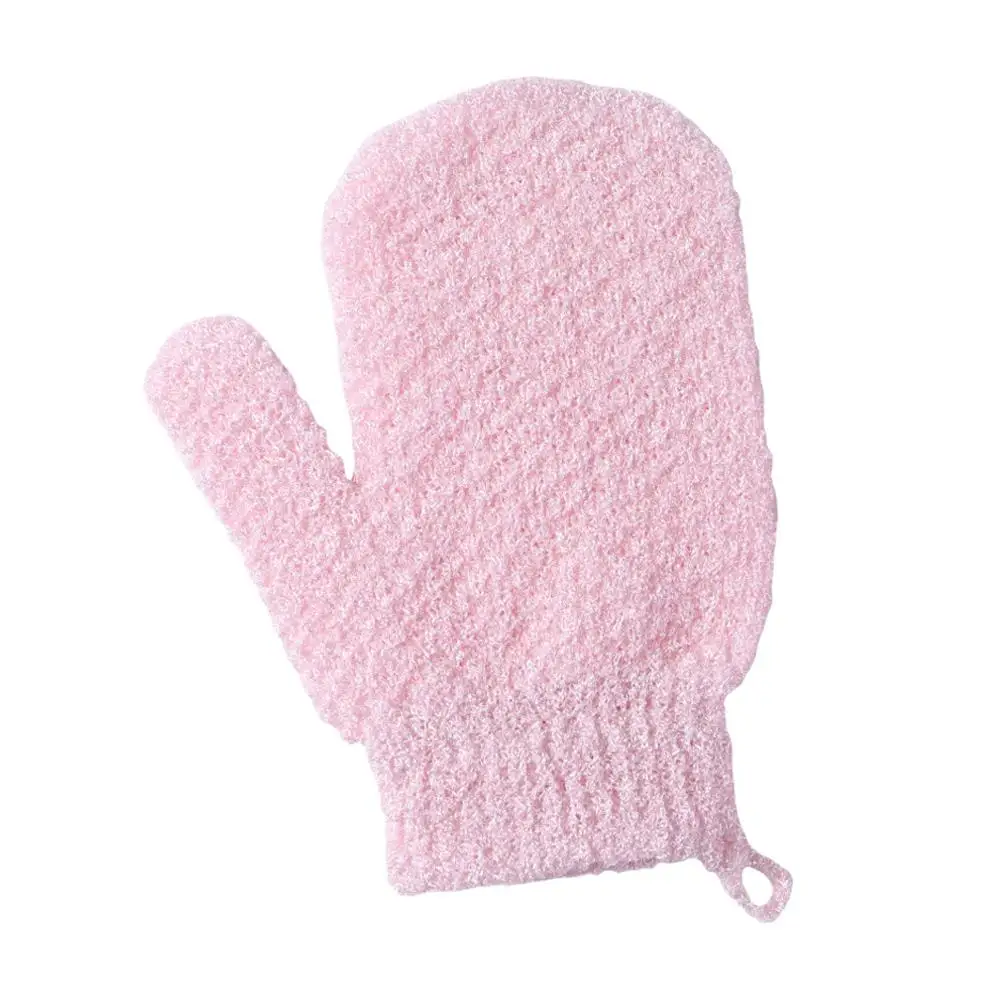 1pc bagno per Peeling guanti esfolianti guanto doccia Scrub guanti massaggio per Scrub corpo spugna lavaggio pelle idratante SPA Y7B7