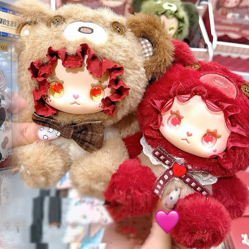 جديد جميل إيما الدب التحالف سلسلة العصرية صندوق أعمى kawaii دمية مفاجأة صندوق هدية الكريسماس هدية الزخرفية لعبة قلادة الغموض #1