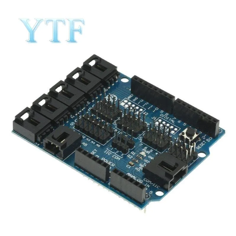 V4.0 Sensor Shield Expansion Board Electronic Building Blocks Robot Accessories Sensor Shield V4 Expansion Board