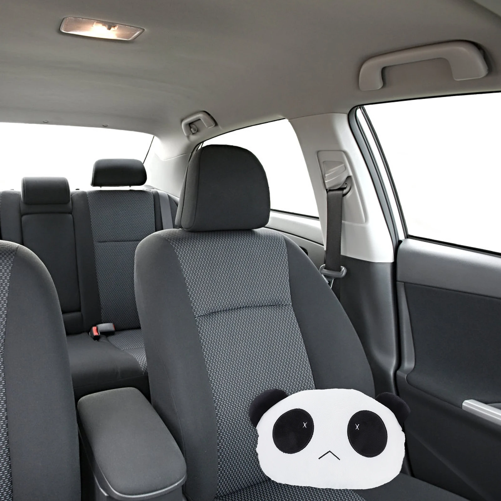 

2Pcs Car Seat Headrest Neck Protective Pillow Portable Travel Cervical Support Pillow Long Driving Office Home Use