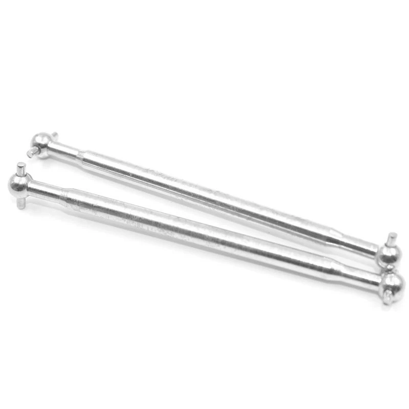 Bom ~ 2 peças eixo de transmissão de osso de cachorro traseiro de metal 25-wj05 para hosim xlh 9125 rc peças de reposição de carro acessórios de atualização
