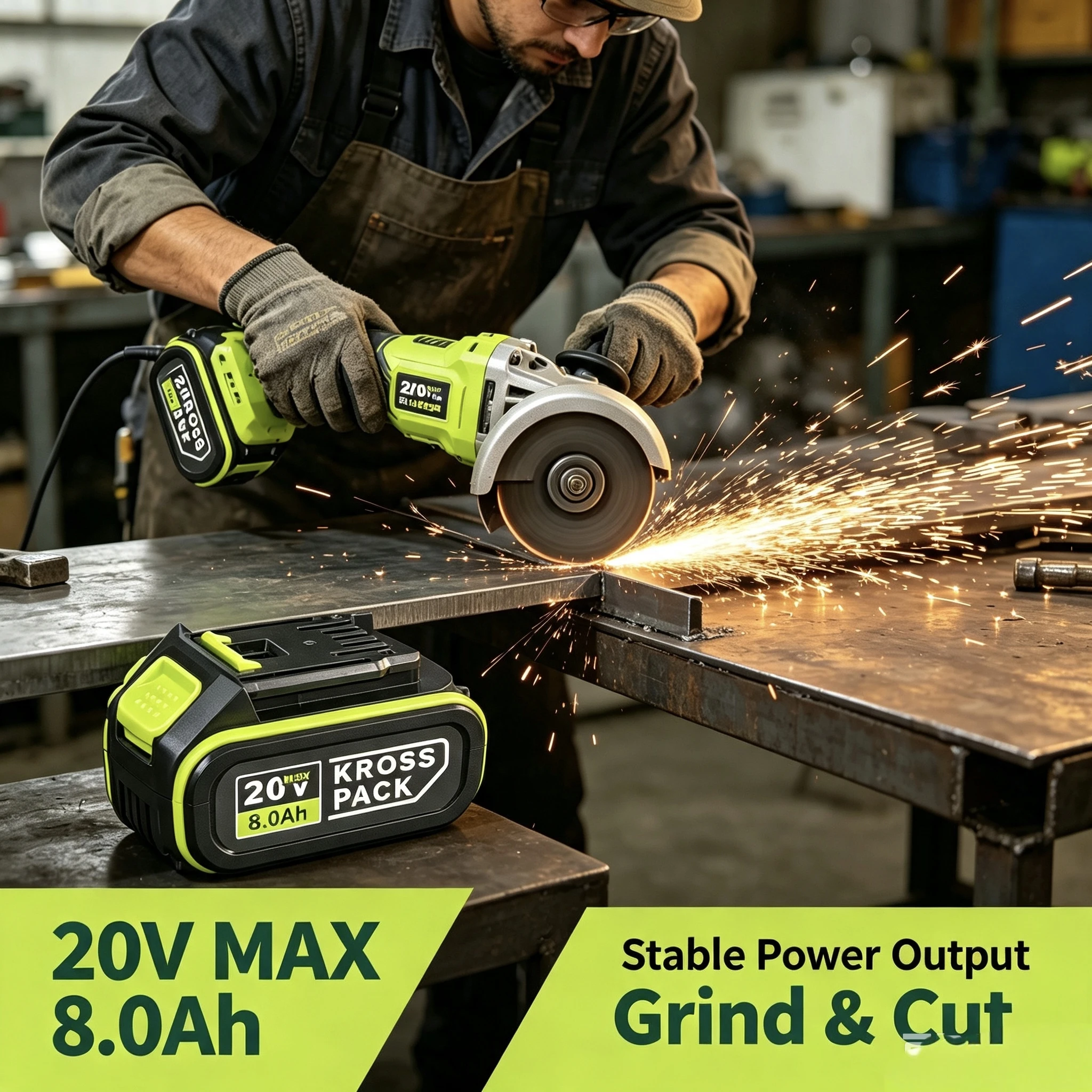 Batterie de remplacement KROSS - Power Tools That Are Green avis et prix