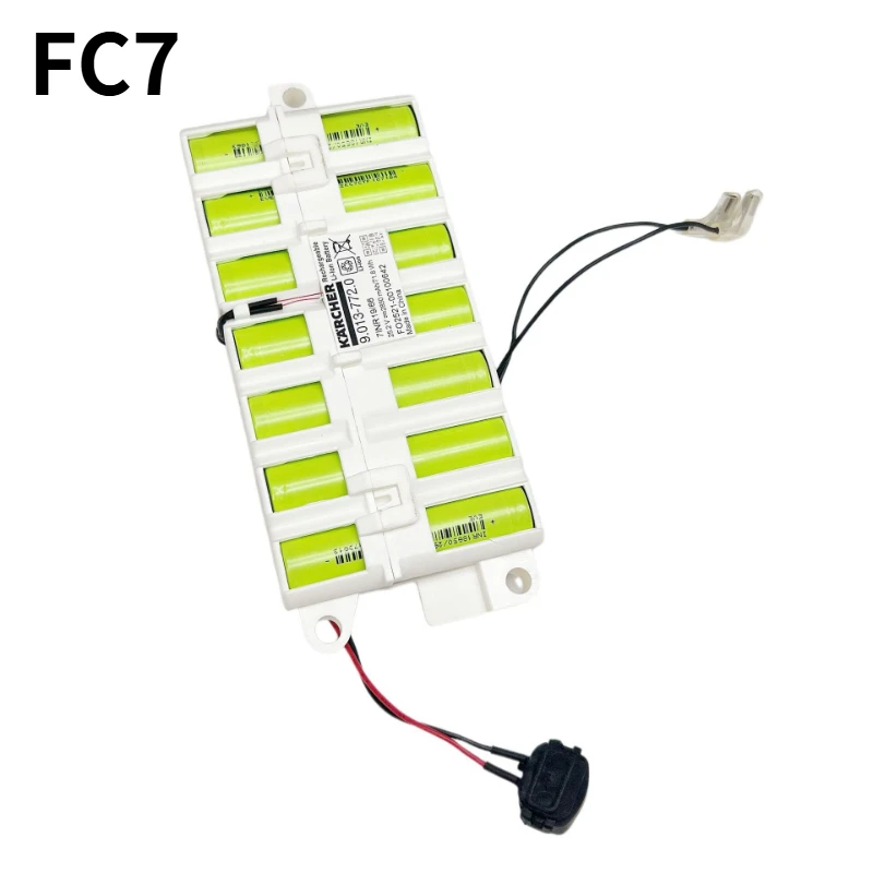25.2V 2850mAh 4000mAh 5000mAh 6000mAh Lithium Replacement Battery Long Lasting Fit Karcher FC7 Wireless Vacuum Cleaner