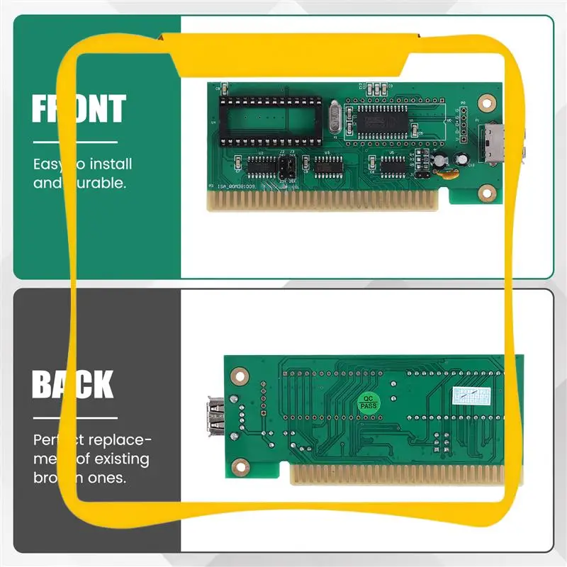 

Плата адаптера ISA к USB Интерфейс ISA к USB-интерфейсу для промышленного управления