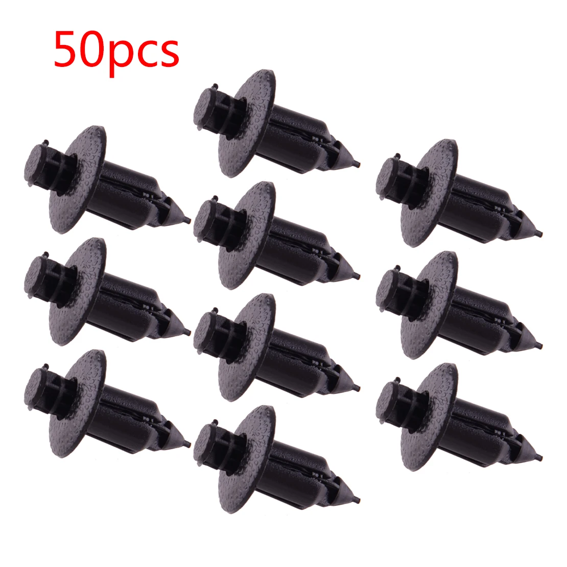 3533394 50pcs Car Front Bumper Grille Grill Support Trim Retainer Clip Black Nylon Fit for Volvo XC90 V60 V70 S60 S80