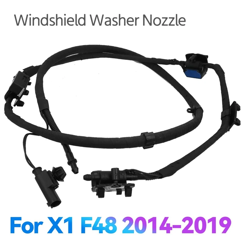 New Windscreen Nozzle Windshield Washer Sprayer Jet System 61667954204 61662643227 For -BMW X1 F48 2014-2019