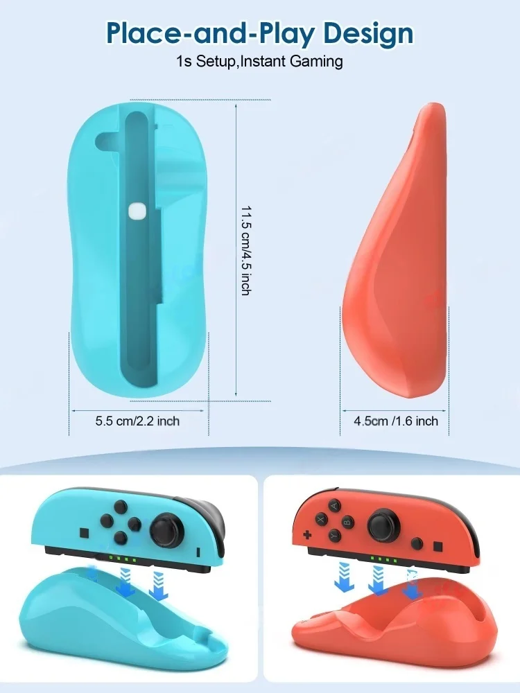 Für Schalter 2 Joy-Con 2 Gaming Controller Maus Grip Desktop Maus Modus Halter Mini Tragbare Mäuse Gaming Zubehör
