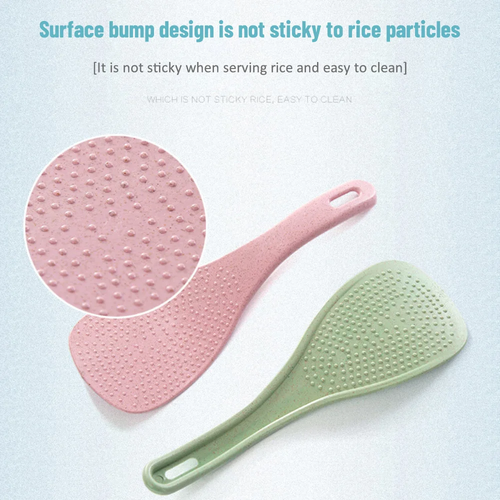 Multipurpose Heat Resistant Rice Spoon Kitchen Rice Paddle Wholesale Plastic Rice Shovel Food Grade Rice Cooker Non-stick