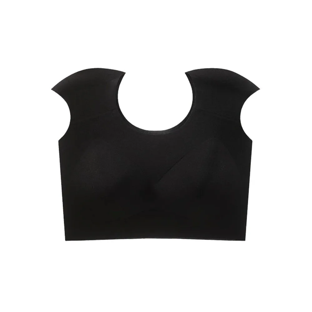 Invisible Right-angled Shoulder Underwear Wireless Anti-sagging Shoulder Pad Bra Thin Lingerie Seamless Bra Body Shaping