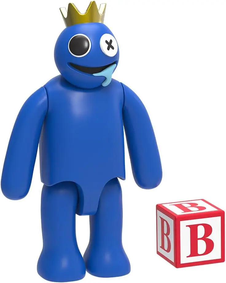 Oryginalny zestaw figurek Rainbow Friends, ręcznie robione, zabawka typu blind box dla dzieci, kolekcjonerska lalka na prezent.