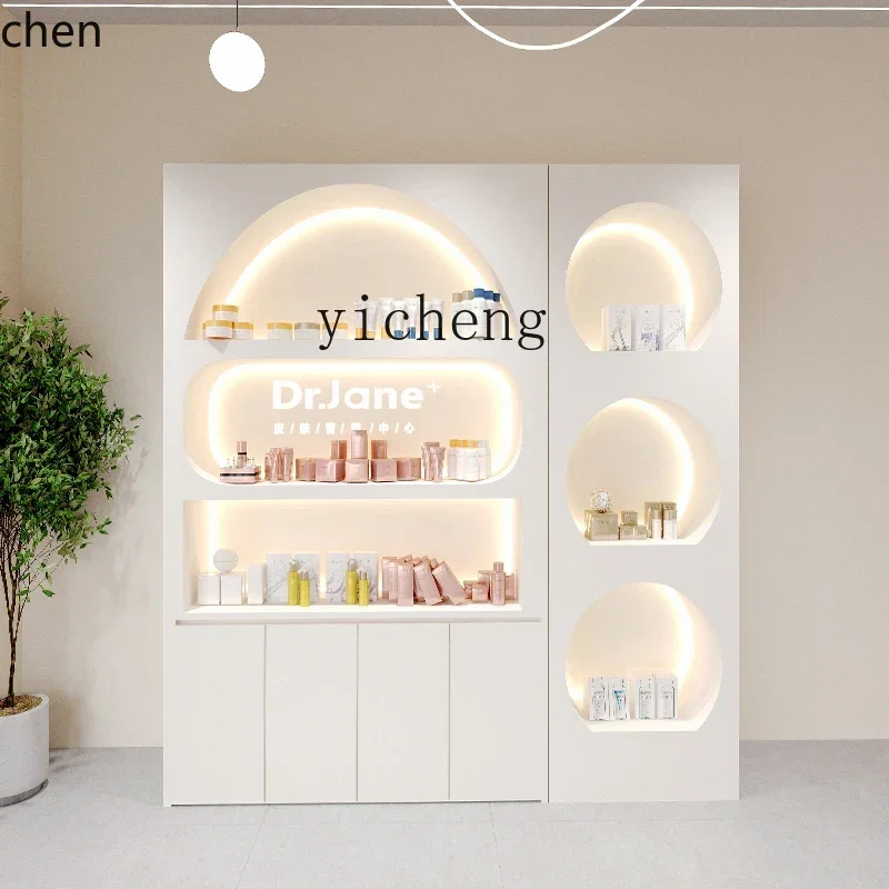 YFY  high-end atmospheric product rack, skin care product display cabinet, makeup special cabinet