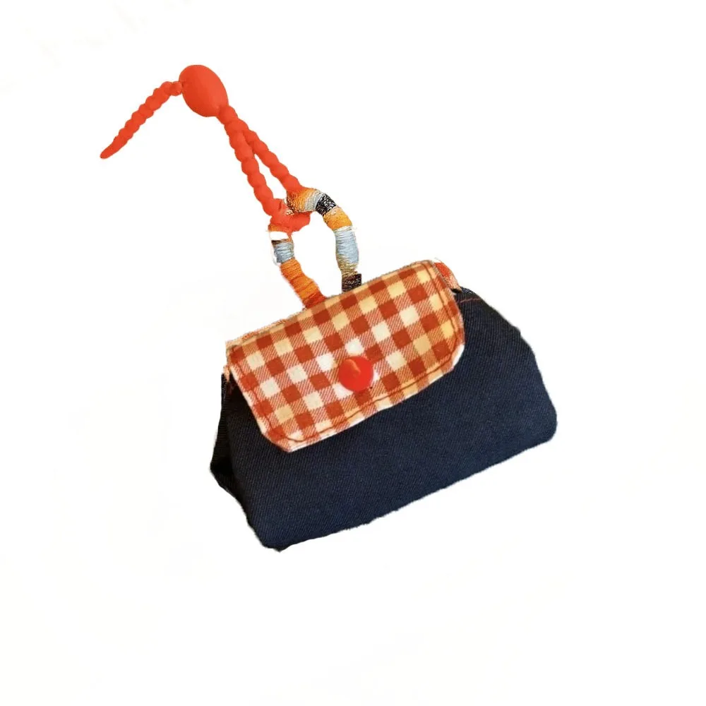 موضة قماش منقوشة حقيبة التخزين الكورية نمط سستة العرقية نمط محفظة نسائية للعملات المعدنية معلقة المفاتيح سماعة حقيبة حقيبة قلادة