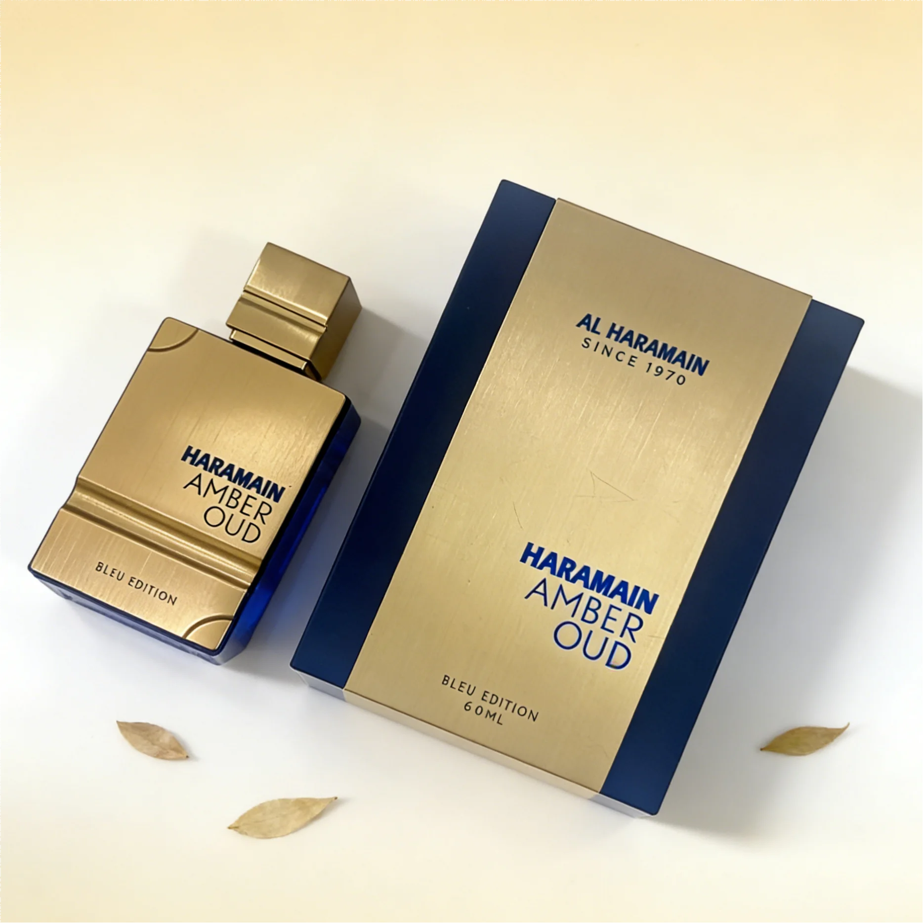 

Al Haramain Amber Oud Bleu Edition EDP 2oz, Unisex Fragrance, Warm Amber, Luxe Oud & Citrus Aroma