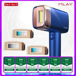 MLAY T14 Laser Hair Removal Device Ice Cooling IPL Laser Epilator Home Use Depilador for Women Replaceable Laser Hair Removal