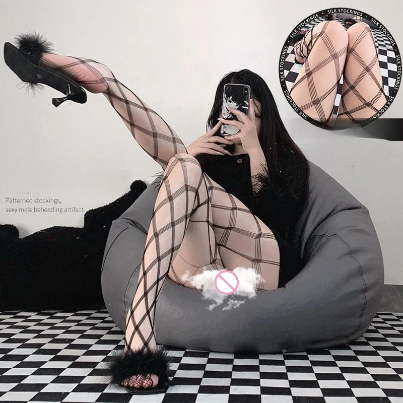 

Women Lingerie Exotic Sets Sleeping Nightwear Mesh See Through Fishnet Stockings High Socks Hollow Out Cosplay Role Play Uniform