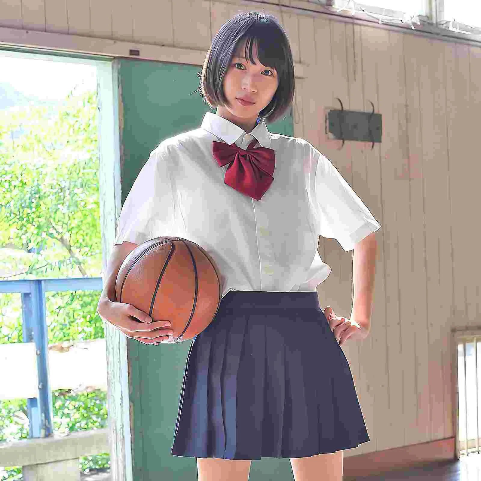 Jk Camisa de manga corta Uniforme de estudiante Verano Otoño Estilo japonés Estudiante de clase escolar