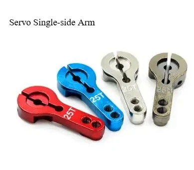 HiModel قابل للتعديل باستخدام الحاسب الآلي الألومنيوم سيرفو ذراع جانب واحد ل TRAXXAS TRX-4 1:10 لاند روفر المدافع Towerpro RC نموذج سيارة