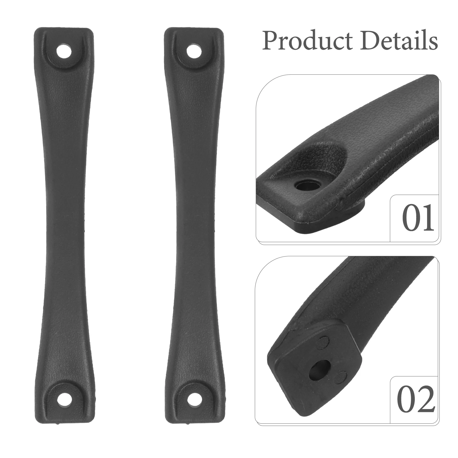 

2pcs Professional Anti-Slip Sturdy Replacement Handle For Kayak Canoe Dinghy Boat Carry Handle Water Sports Accessories Boat