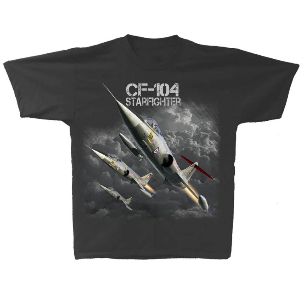 

F-104 Starfighter Air Force Men T-Shirt Short Sleeve Casual Cotton O-Neck Harajuku Shirts