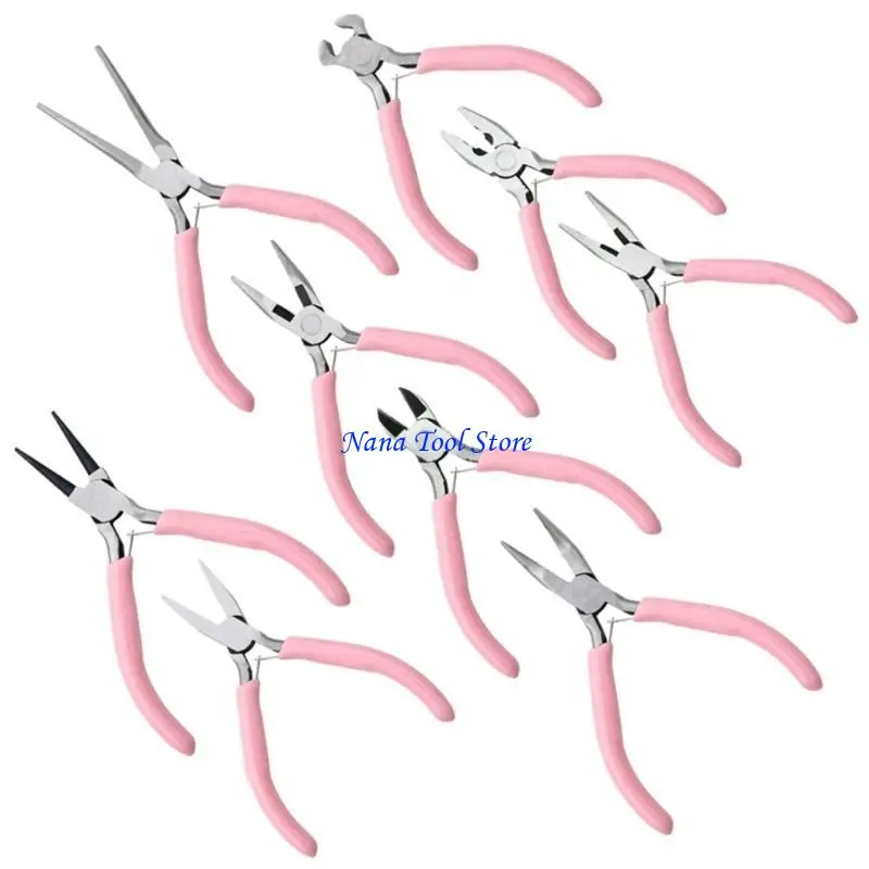 31GJ Multi Functional Jewellery Pliers Set Practical Craft Pliers Set Tools for Jewelry Making DIY Projects and Wirework
