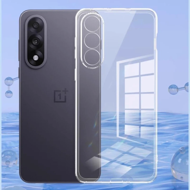 For Oneplus Nord 5 Clear Transparent Soft TPU Silicone Case Back Cover for One Plus 1+ Nord5 Ultra-Thin Protective Shell