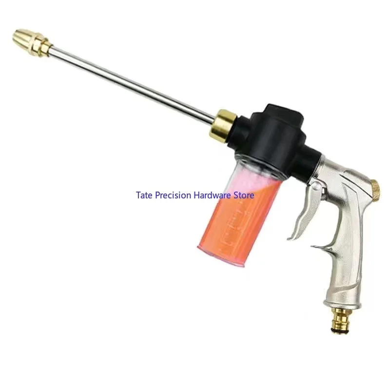 High Pressure Water Spray Gun Wash Car Washing Machine Garden Watering Hose Nozzle Sprinkler Foam Cleaning Washer