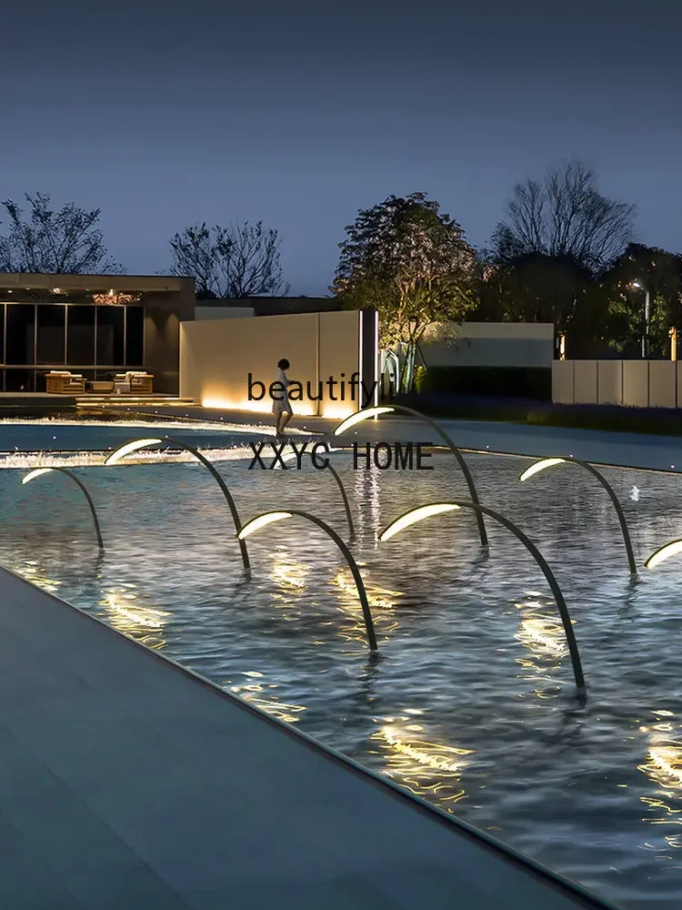 

Outer Light Creative Water Surface Pool Lamp Park Landscape Ambience Light Garden Lamp Waterproof