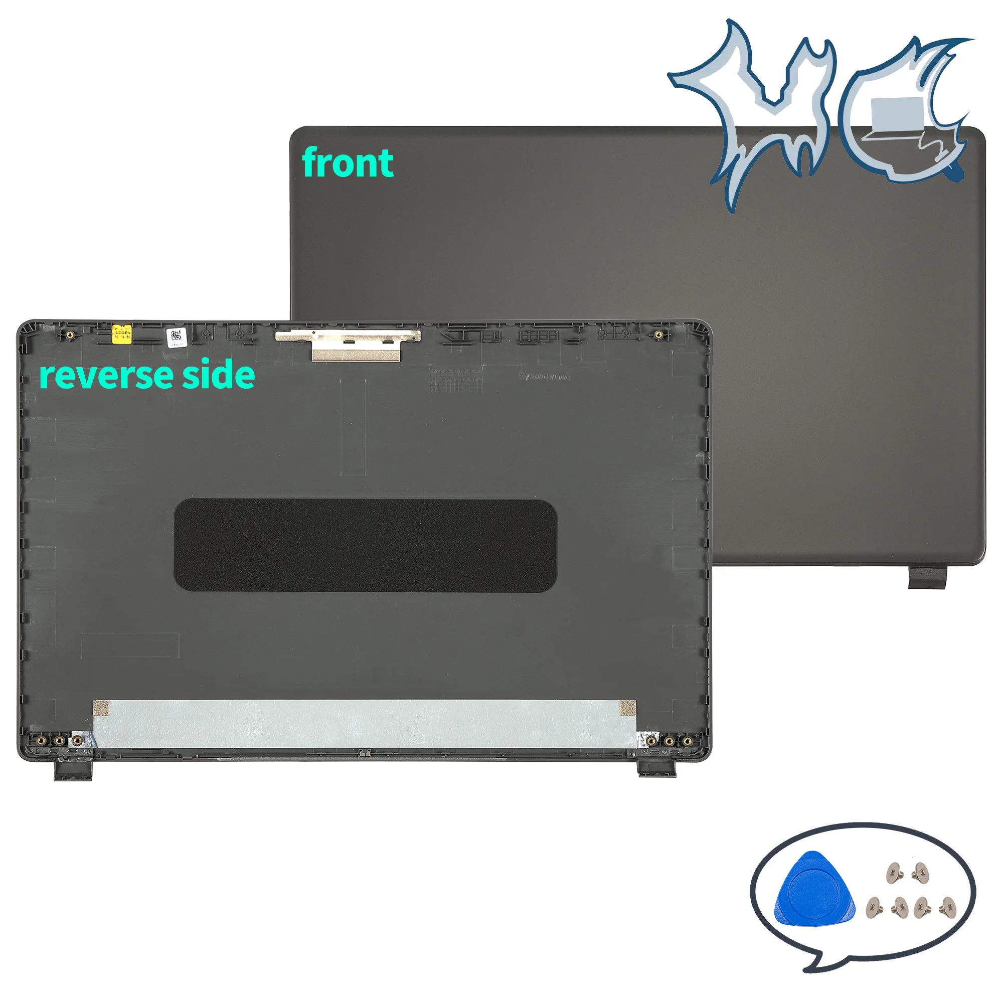 Imagem -02 - Capa para Laptop para Acer Aspire A31542 A31554 42g 54k 56 N19c1 Tampa Traseira Lcd Dobradiças da Moldura Frontal Substituir Preto Cinza Azul Vermelho
