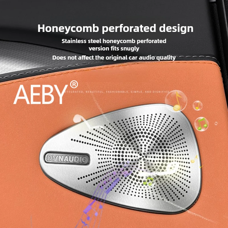 AEBY For BYD Sealion 7 2024 Rear Door Tweeter Speaker Grille Cover, High Quality Car Audio Accessories, Easy Installation