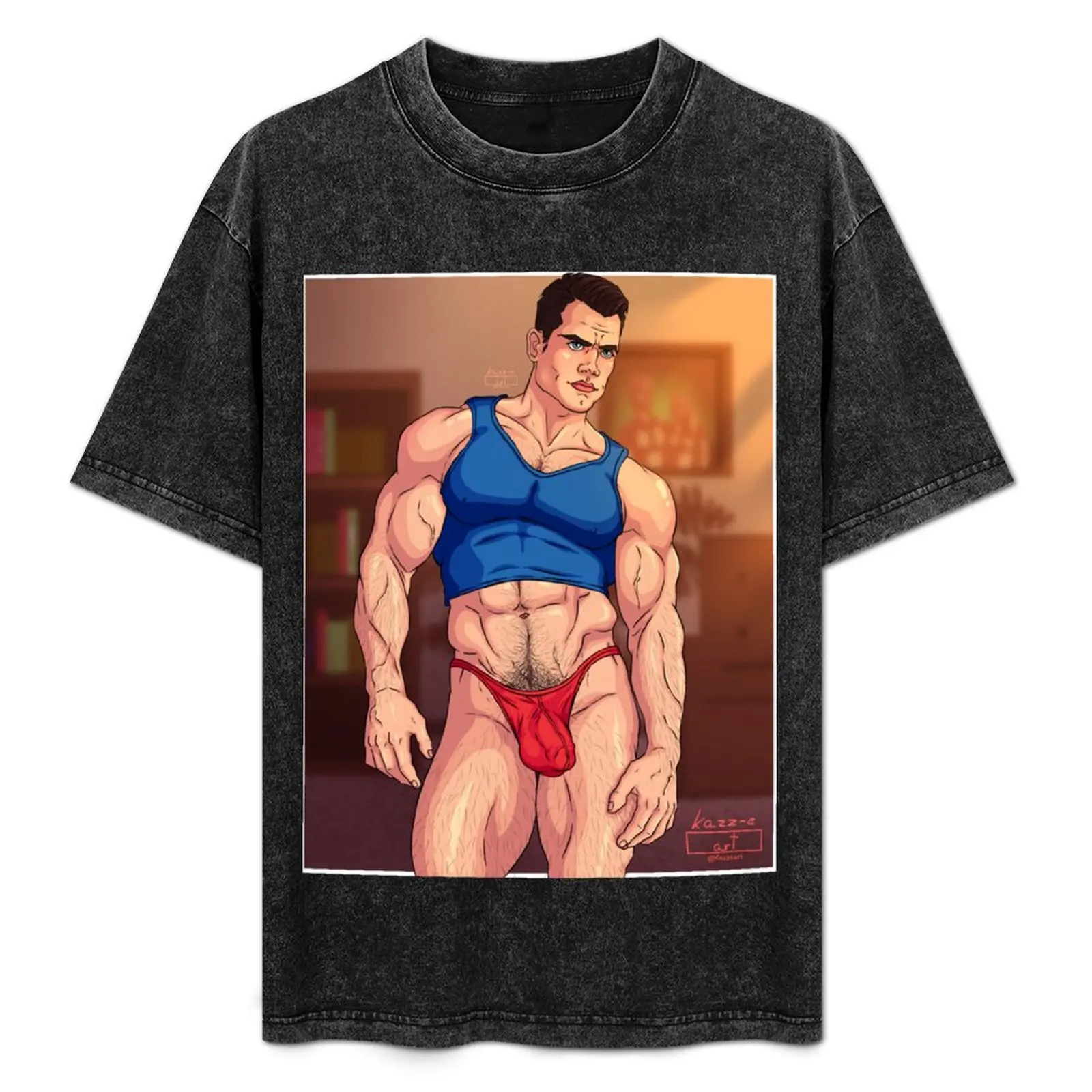 

Hunk Portrait 3 T-Shirt essential t shirt g man t shirts for men cotton t shirt pack shirt man plain T-Shirt