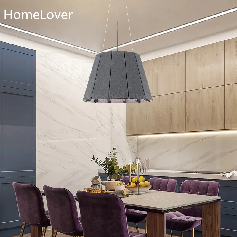 صدى الصوتية قلادة ضوء الشمال الإبداعية مصمم ورأى مصابيح متدلية غرفة المعيشة داخلي اللون عاكس الضوء الطعام شنقا الخفيفة
