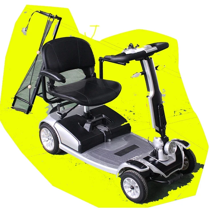 

4-колесная одноместная электрическая тележка для гольфа