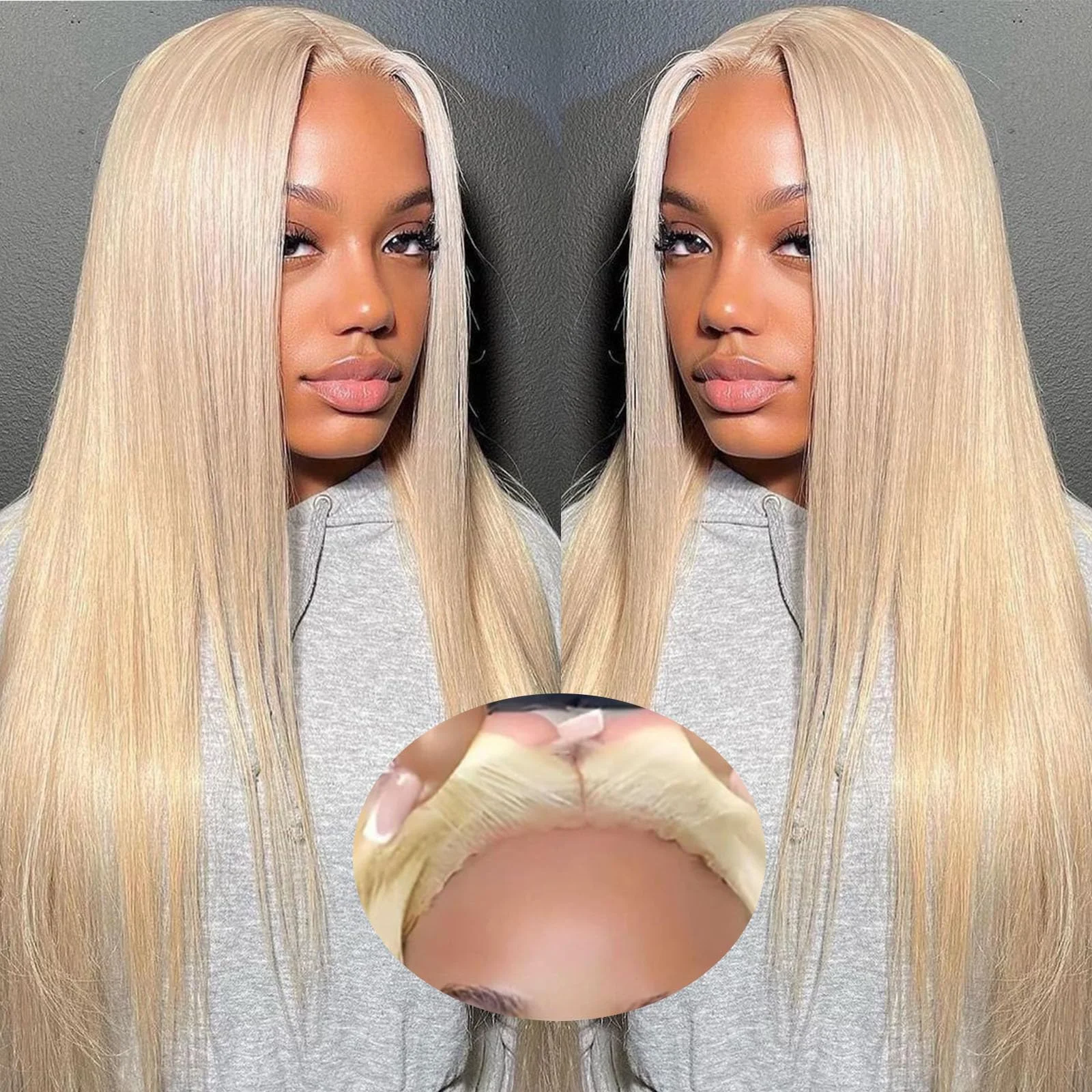 30 Inch Long Glueless Wigs Human Hair 613 Blonde Lace Frontal Wig Cheap on Sale 13x4 Hd Lace Front Straight Wig for Women Choice