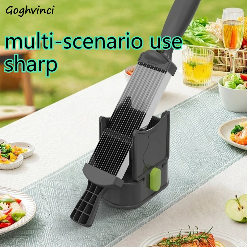 Manual Slicers Multi-functional Household Thin Slicing Meat Strip Dice Safe Odorless Effort Saving Easy Clean  Stable Compact