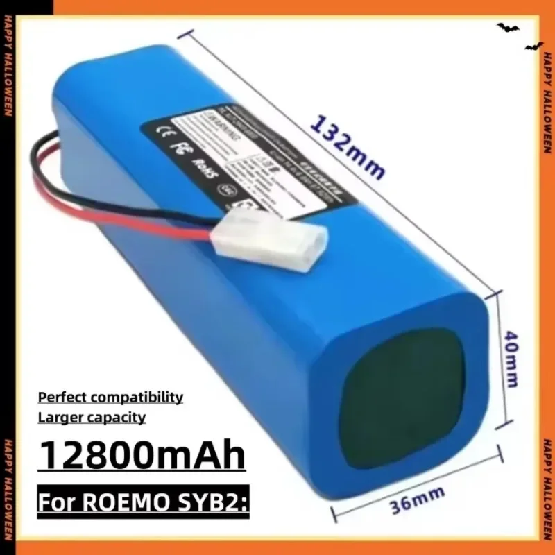 Rechargeable Li-ion Battery for Xiaomi Lydsto R1 Viomi S9 Roidmi Eve Plus neabot Q11 ROEMO SYB2 Robot Vacuum Cleaner Battery