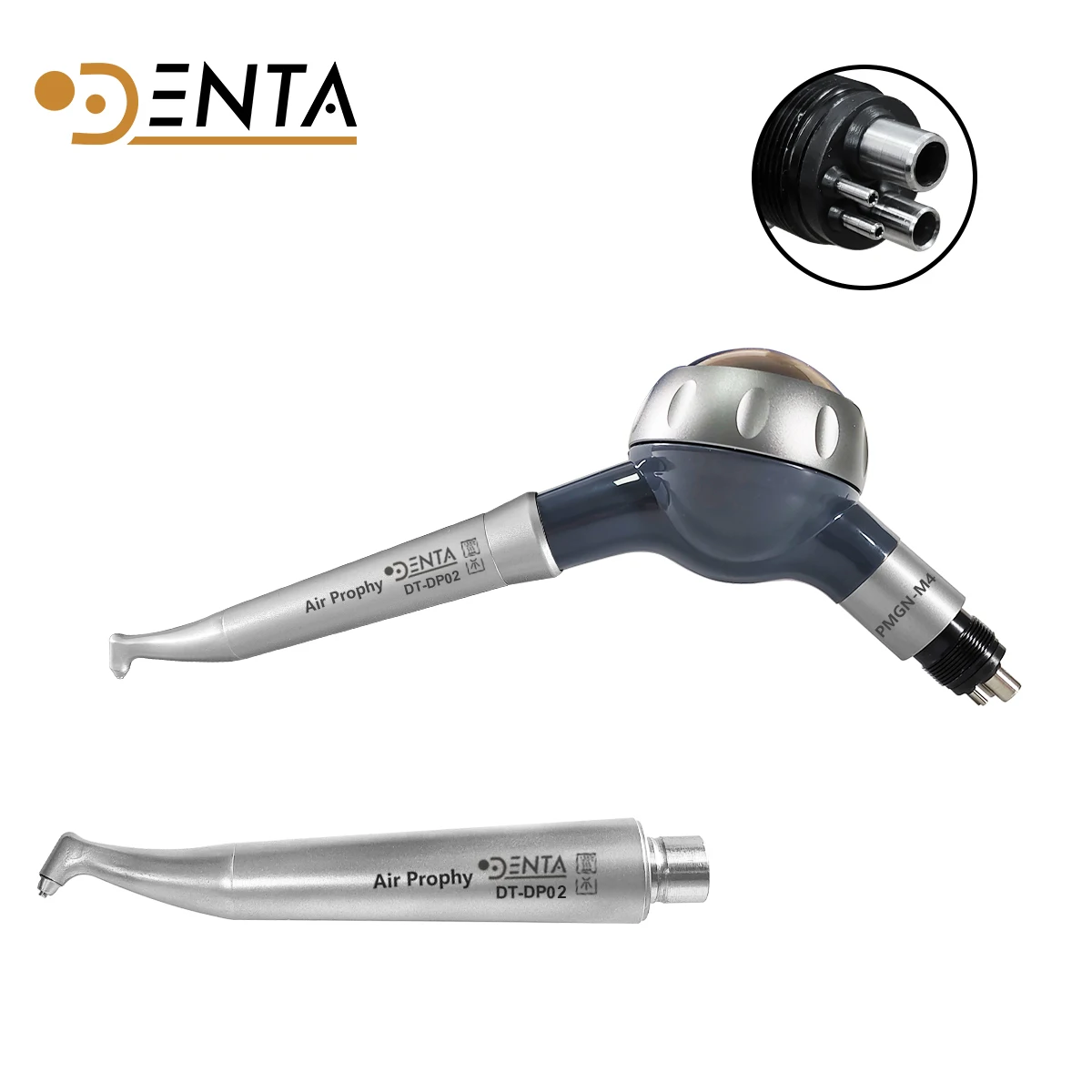 

Dental Hygiene Air Prophy Jet Air Polisher System Tooth Polishing Handpiece 4 Hole Whitening Clean Spray Sandblaster FIT NSK
