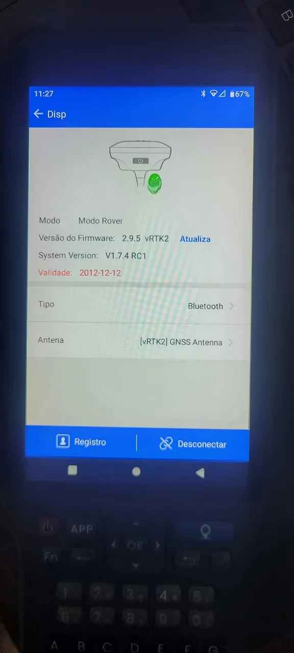 Hi-Target VRTK2 Permanent Registration Unlock CORS Firmware Upgrade GNSS RTK 1408CH Dual Cameras IMU Surveying Instrument