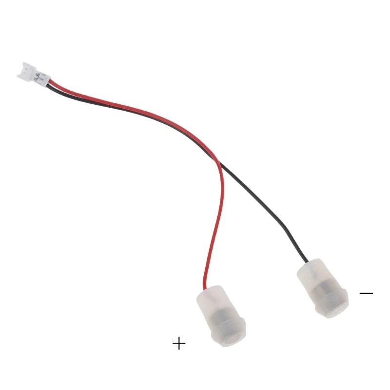 ユニバーサル10センチメートルjst 1.25ミリメートル2Pin磁気電源ケーブル10440 14500 21700 18650 aa aaa CR123Aとよりバッテリー送料無料