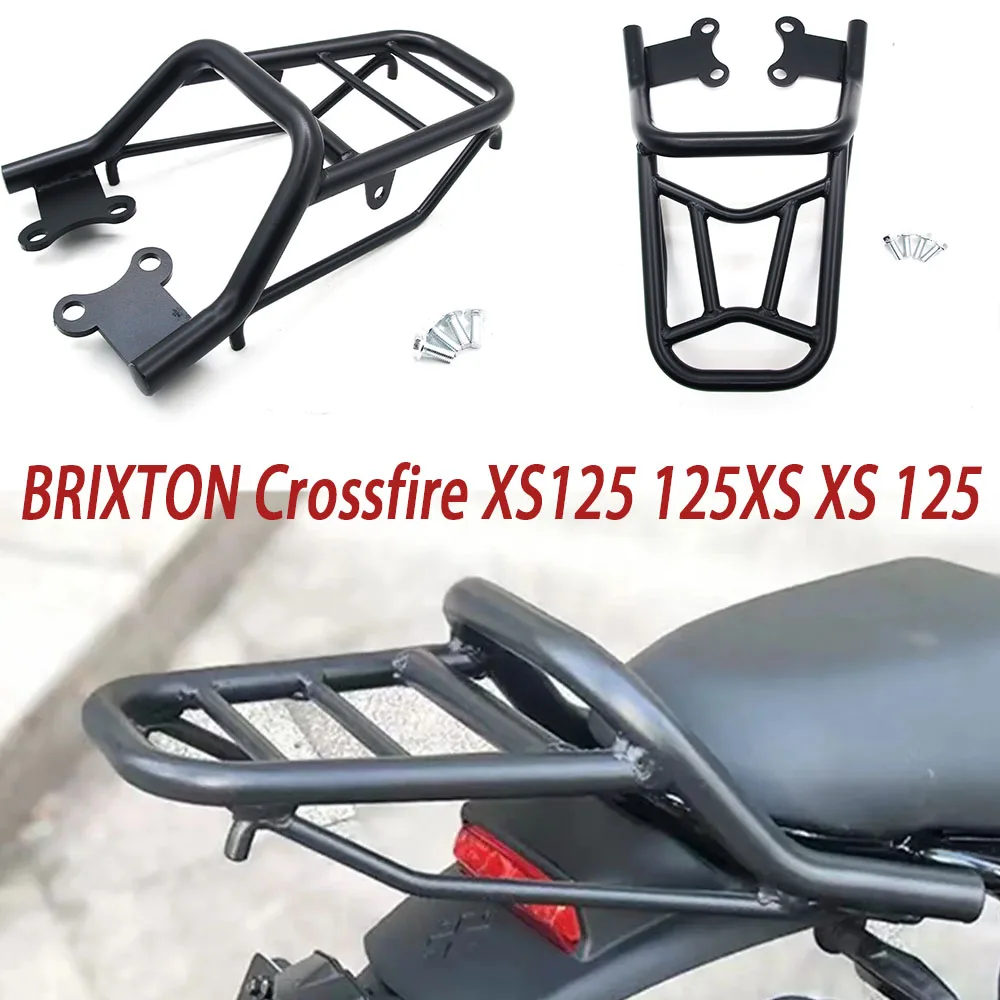 

Suitable For BRIXTON Crossfire XS125 125XS XS 125 Motorcycle Tail Rack luggage Rack Plate luggage Rack Rack Rear Rack Set