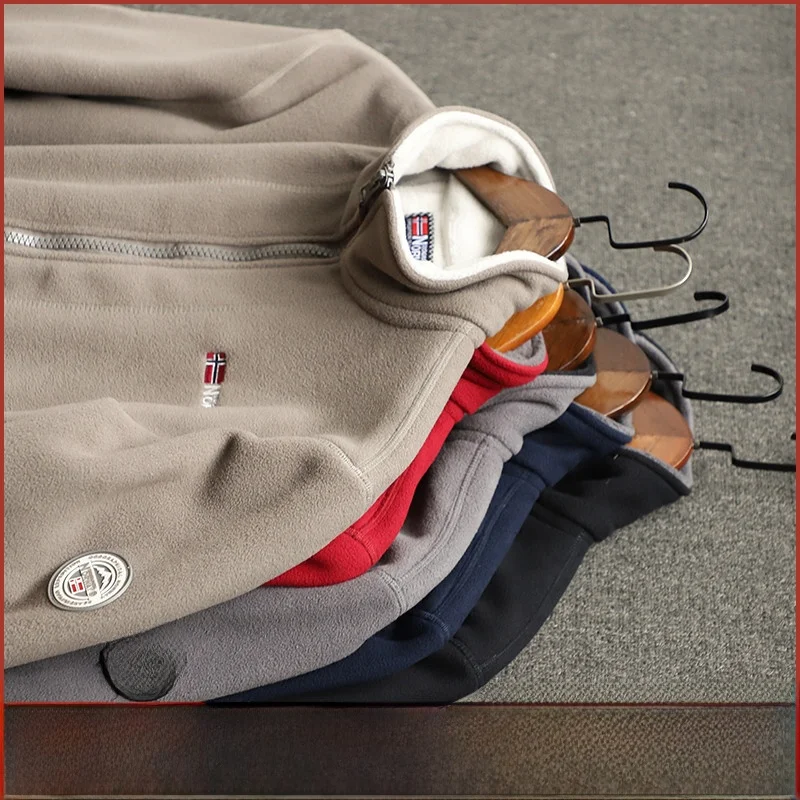 

Outdoor Men's Fce Jaet Coat Warmth Youth Sle Long Sve Stand Collar Stand Fit Outerwear New Arrival Winter Season