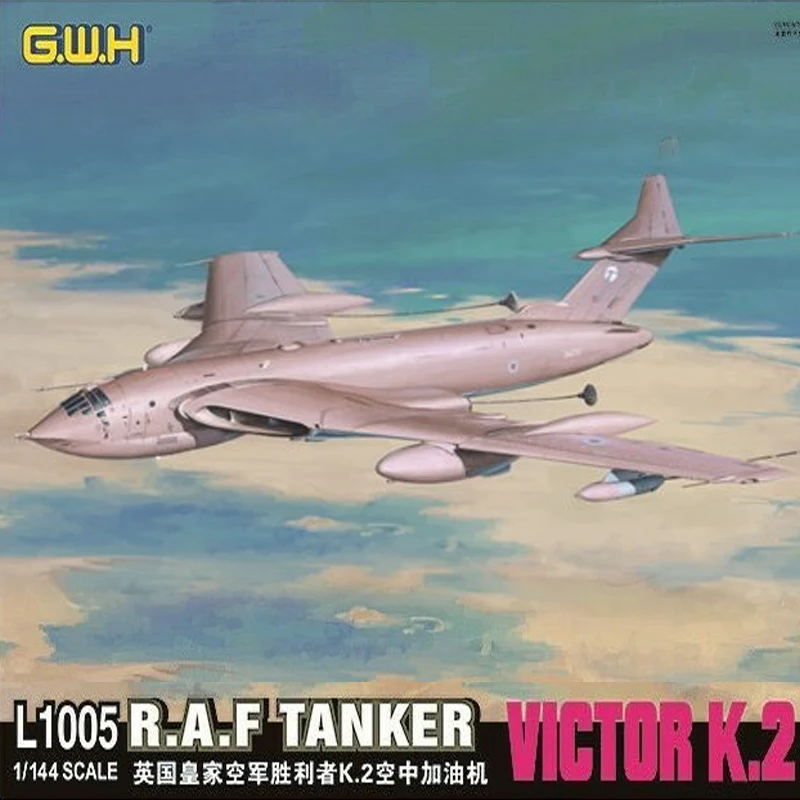

Great Wall Hobby L1005 1/144 R.A.F. Victor K.2 Tanker Scale Model Kit