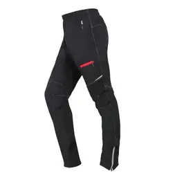 NEW Winter Warm Fleece Windproof Waterproof Cycling Pants Men Women Thermal Riding Sports Trousers MTB Bike Pants K333