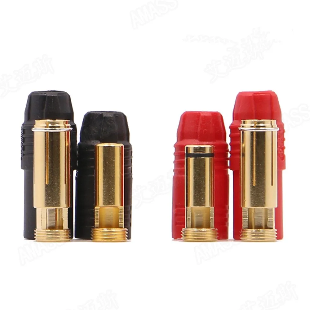 AS150 7mm Gold Plated Anti Spark Connectors For Amass RC Model Drone Battery Connector With Warranty High Quality Durable Safe