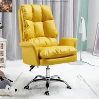 Ergonomic Chair Foot Rest Back Support Massage Dexley Chairs Computer Height-Adjustable Chaise De Bureau Office Furniture