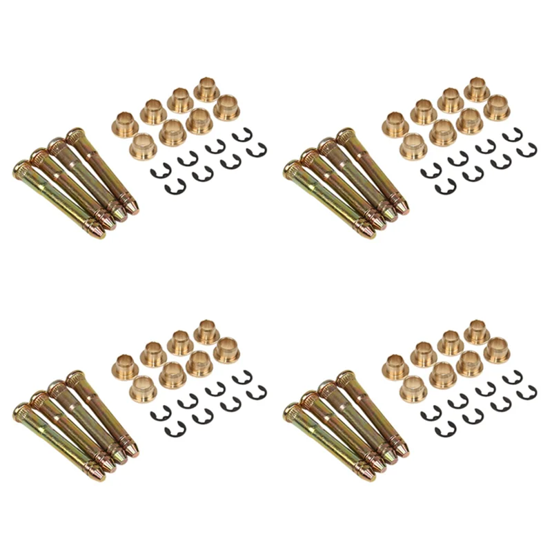 4X Car Door Hinge Pins Pin Bushing Repair Kit Fit For Honda Civic Accord Cr-V Crx Ek Eg view 2