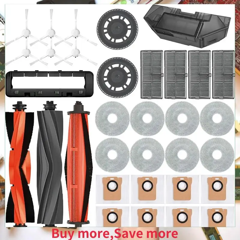 

Sweeping Robot Accessories Consumables Brush Hepa Filter Made Of High Quality Materials-[A002]