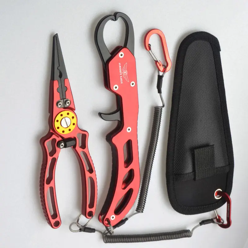 

High Precision Multifunctional Fish Controller Set Hook Removal Fish Lifting Fish Cutting Line Fishing Pliers Set Fishing Tools